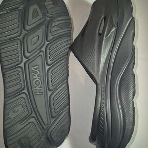 HOKA Men's Black Slide Sandals